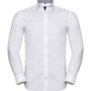 Tailored Contrast Herringbone Pluus LS