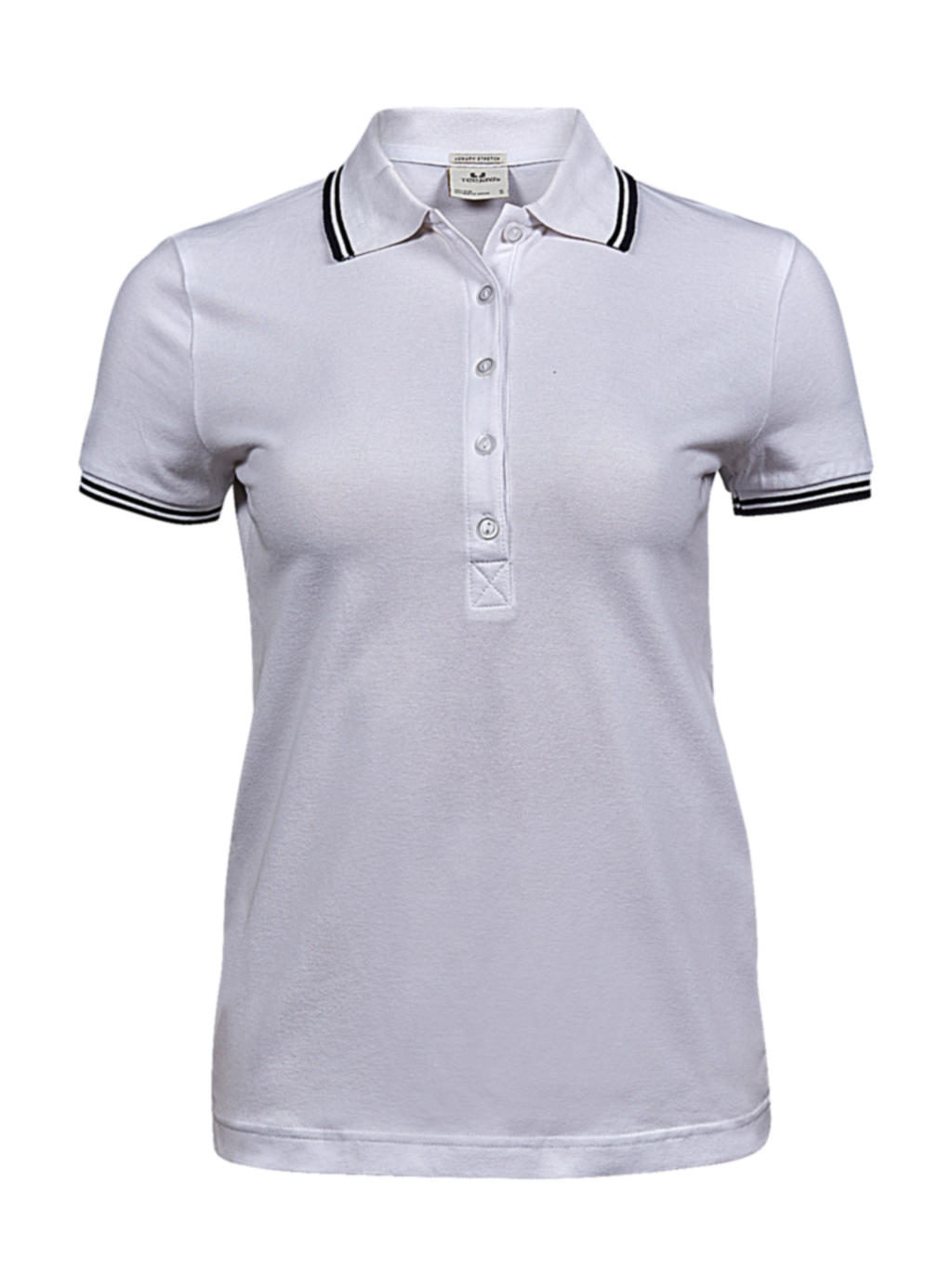 Naiste Luxury Stripe Stretch Polo - Pilt 4