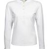Naiste Luxury LS Stretch Polo - Image 4