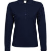 Naiste Luxury LS Stretch Polo - Image 3