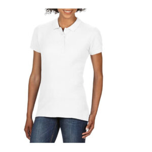 SOFTSTYLE KAHEKIHILINE PIKÉ POLO NAISTELE