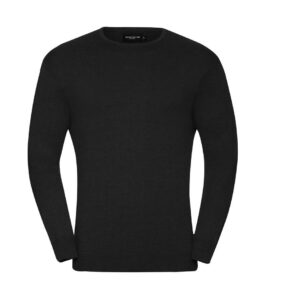 MEESTE ÜMARA KAELUSEGA KOOTUD PULLOVER