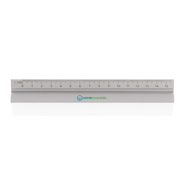 15cm. Aluminum triangular ruler - Image 6