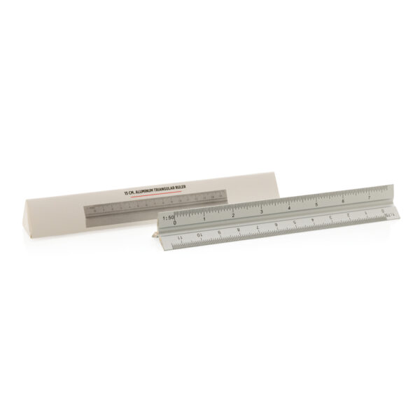 15cm. Aluminum triangular ruler - Image 7