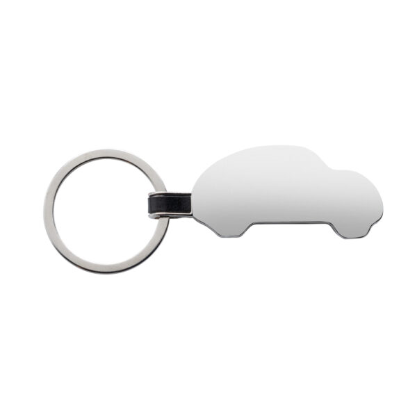 RCS recycled zinc alloy car keyring - Image 2