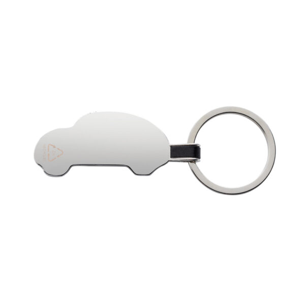 RCS recycled zinc alloy car keyring - Image 4