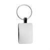 RCS recycled zinc alloy rectangle keyring - Image 2
