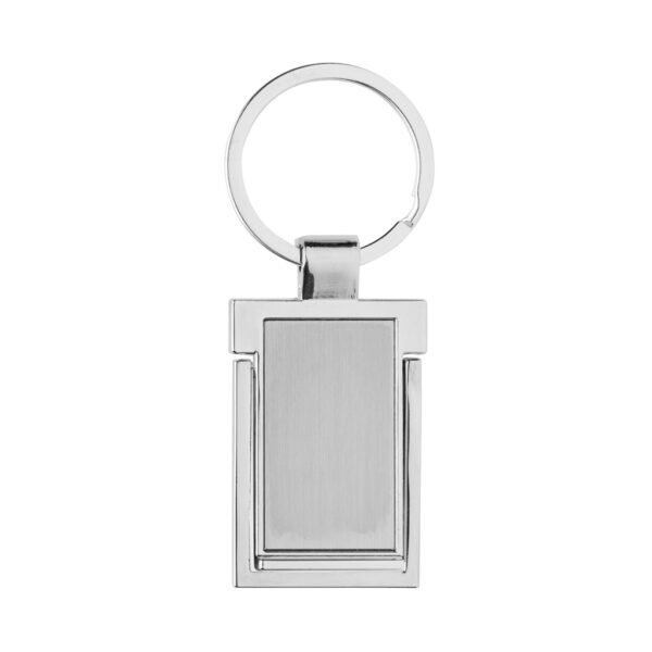 RSC recycled zinc alloy phone stand keychain - Image 2