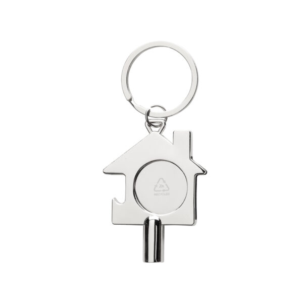 RCS recycled zinc alloy 3 in 1 keychain - Image 4