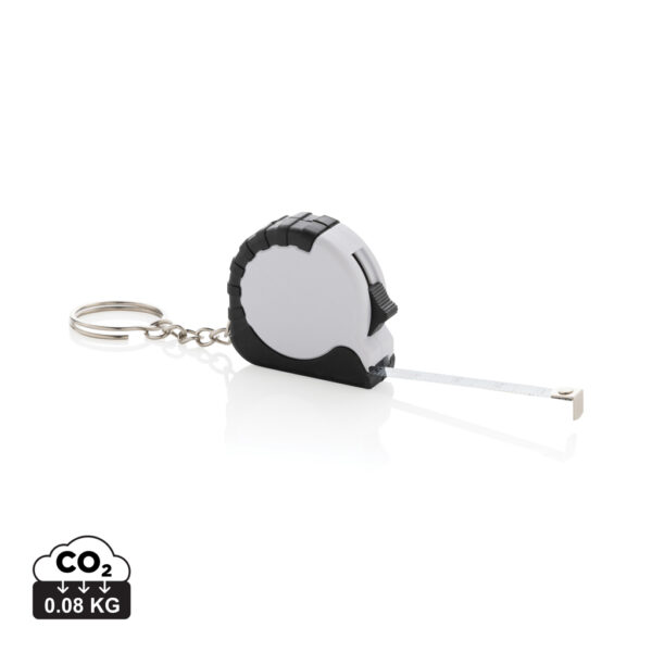 MeasureMate RCS reycled ABS 1 meter tape keychain - Image 2