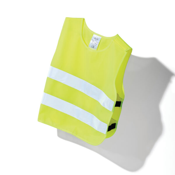 GRS recycled PET high-visibility safety vest 3-6 years - Image 11