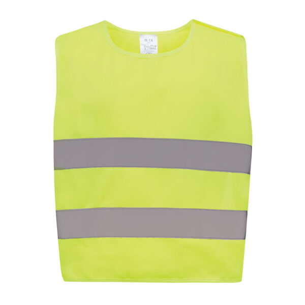 GRS recycled PET high-visibility safety vest 3-6 years - Image 2