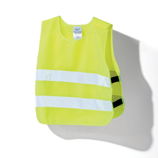 GRS recycled PET high-visibility safety vest 3-6 years - Image 10