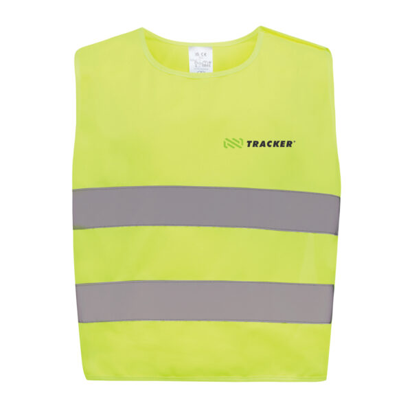 GRS recycled PET high-visibility safety vest 3-6 years - Image 12