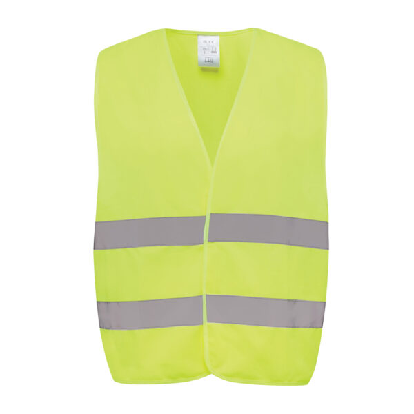 GRS recycled PET high-visibility safety vest - Image 2