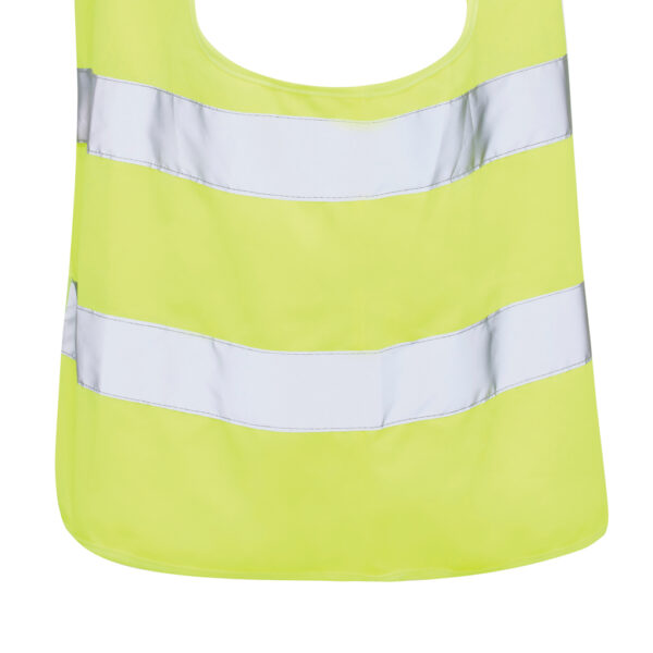 GRS recycled PET high-visibility safety vest - Image 4