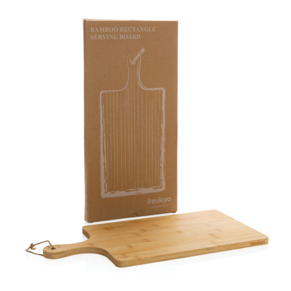 Ukiyo bamboo rectangle serving board - Image 10