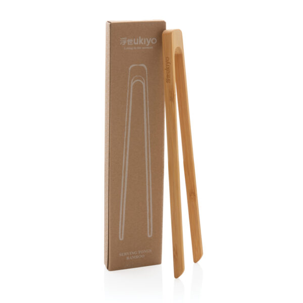 Ukiyo bamboo serving tongs - Image 6