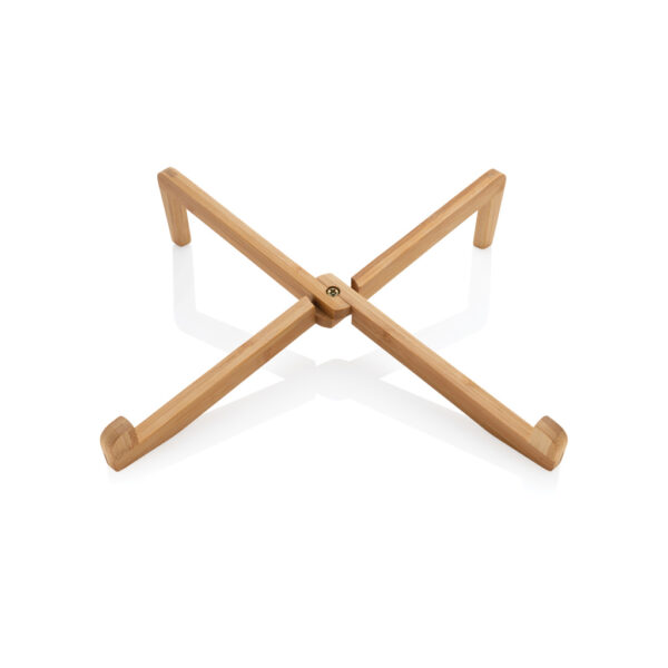 Bamboo portable laptop stand - Image 2