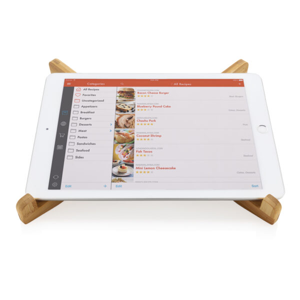 Bamboo portable laptop stand - Image 7