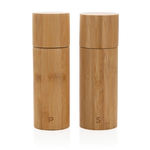 Ukiyo bamboo salt and pepper mill set - Image 4