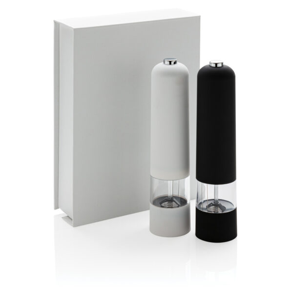 Electric pepper and salt mill set - Image 8