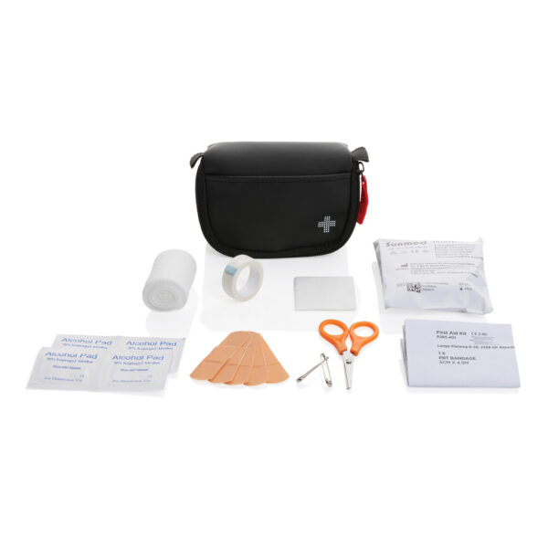 RCS recycled nubuck PU pouch first aid set mailable - Image 2