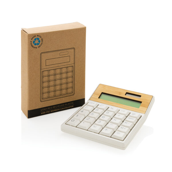 Utah RCS recycled plastic and  bamboo calculator - Image 7