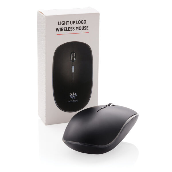 Light up logo wireless mouse - Image 9