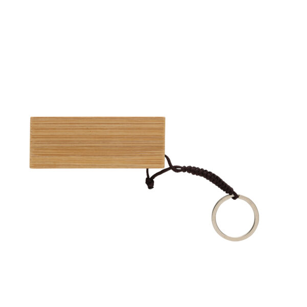 Standkey bamboo keychain phone stand - Image 6
