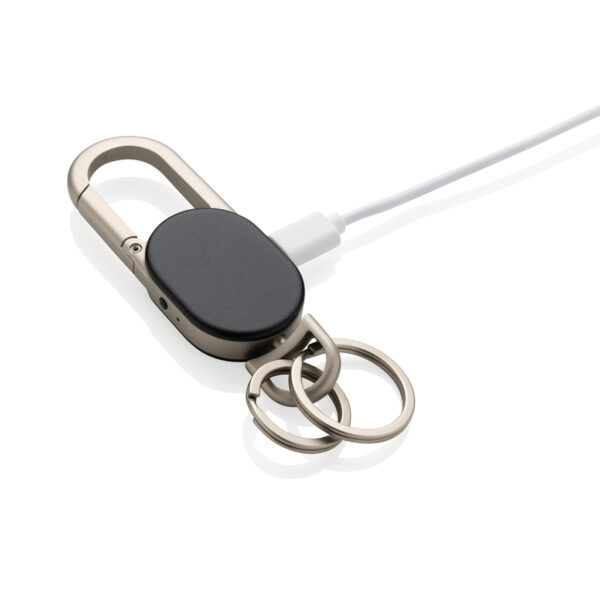 Keyfinder keychain with worldwide locating and USB C - Image 4