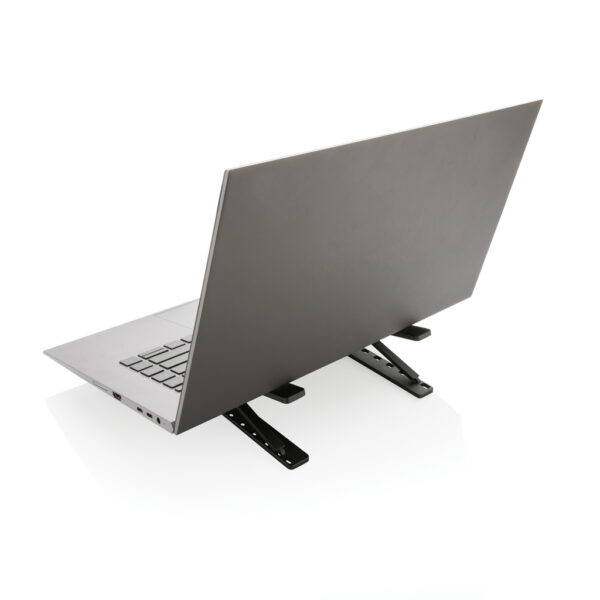 Terra RCS recycled aluminium universal laptop/tablet stand - Image 6