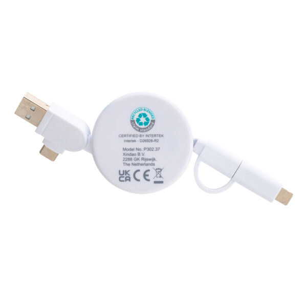 RCS recycled plastic Ontario 6-in-1 retractable cable - Image 4