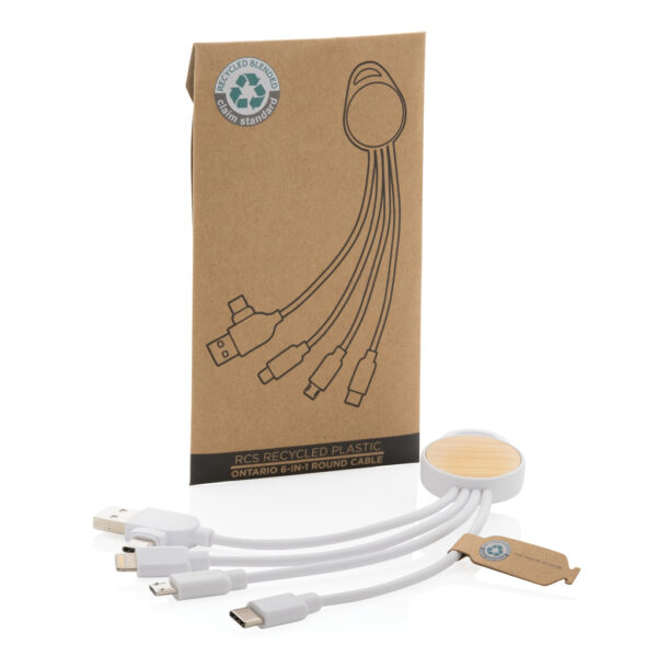 RCS recycled plastic Ontario 6-in-1 round cable - Image 9