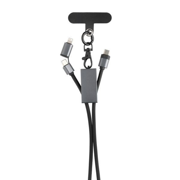 Terra RCS recycled PET phone cord with 60W dual charge cable - Image 3