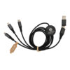 Terra RCS ringlussevõetud alumiinium 120 cm 6-in-1 kaabel - Image 3