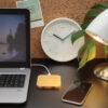 Bamboo 5W wireless charger with USB - Image 8