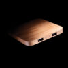 Bamboo 5W wireless charger with USB - Image 9