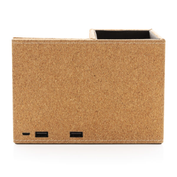 Cork pen holder and 5W wireless charger - Image 5