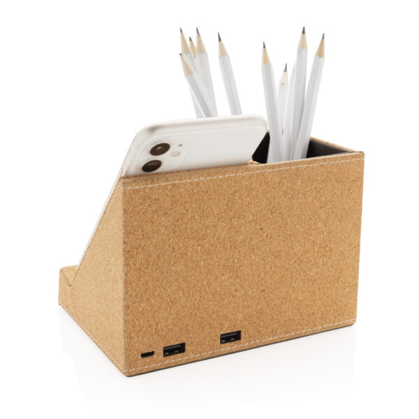 Cork pen holder and 5W wireless charger - Image 7