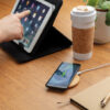 Bamboo 5W round wireless charger - Image 6