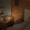 Bamboo alarm clock with 5W wireless charger - Image 9
