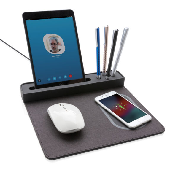 Air mousepad with 5W wireless charging and USB - Image 3