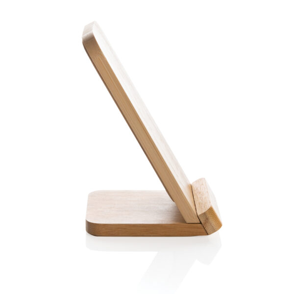 Bamboo 5W wireless charging stand - Image 6