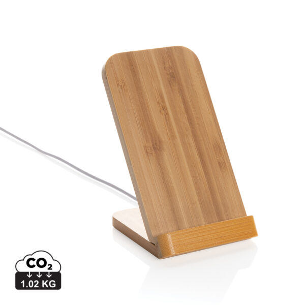 Bamboo 5W wireless charging stand