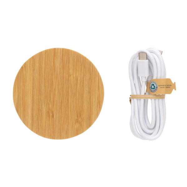 Bamboo 15W wireless charger - Image 3