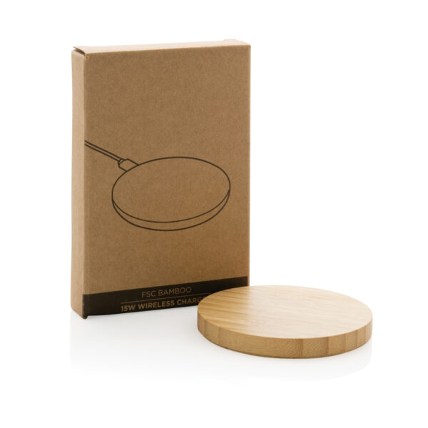 Bamboo 15W wireless charger - Image 8