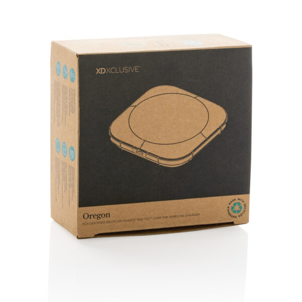 Oregon RCS recycled plastic and cork 10W wireless - Image 9