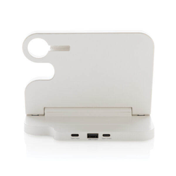 Joltz RCS recycled plastic dual 15W charger with iWatch slot - Image 5