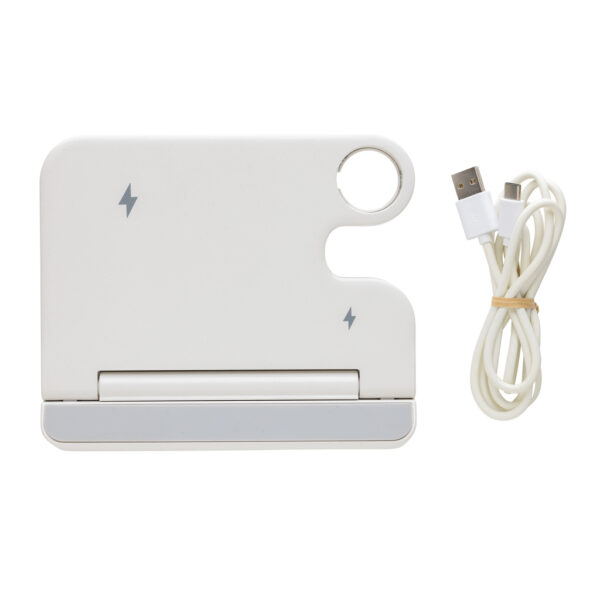 Joltz RCS recycled plastic dual 15W charger with iWatch slot - Image 6